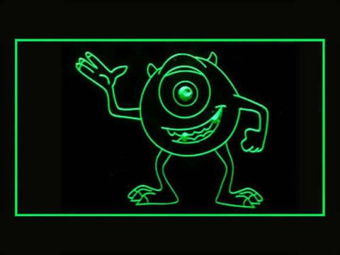 Monsters Inc Bob Razowski LED Neon Sign